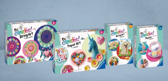 Ravensburger: Produkttester für Bastelsets von BeCreative gesucht