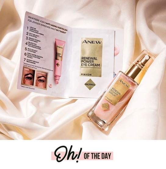 Oh! of the day: 250 Testerinnen für das ANEW Renewal Power Serum + Eye Cream gesucht