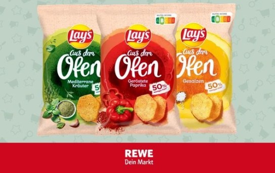 REWE: 10.000 Produkttester für Lay's aus dem Ofen gesucht