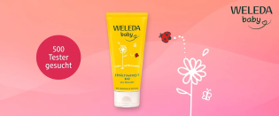 dm Drogerie: 500 Produkttester für Weleda Baby Erkältungszeit Bad Calendula
