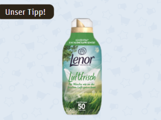 REWE: neuer Lenor- Weichspüler im Produkttest