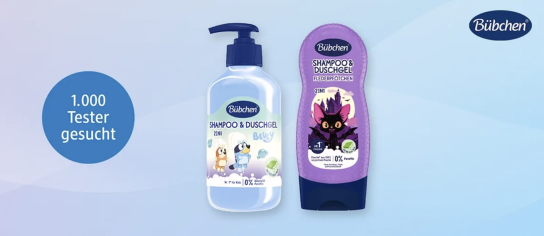dm Drogerie: Bübchen Badespaß sucht 1.000 Testfamilien