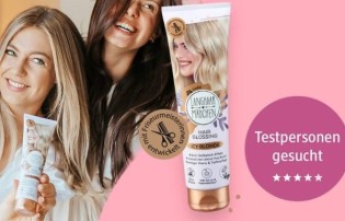 dm Drogerie: Langhaarmädchen Glossing „Icy Blonde“ sucht Produkttesterinnen