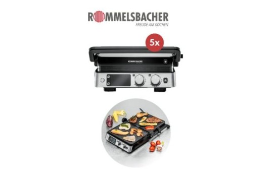 Alternate: Rommelsbacher Kontaktgrill sucht 5 Produkttester