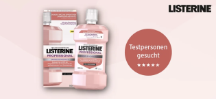 dm Drogerie: 500 Testpersonen gesucht "LISTERINE®"