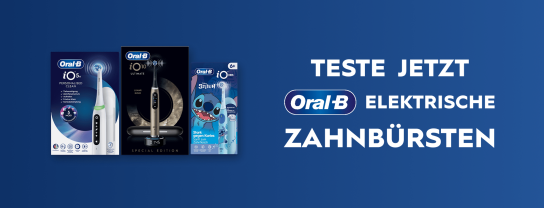ForMe: 1.100 Oral-B Zahnbürsten-Tester gesucht