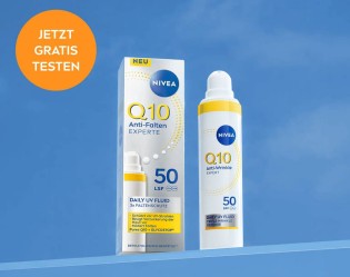 NIVEA: 1.000 Produkttester für das NIVEA Q10 Daily UV Fluid LSF 50 gesucht