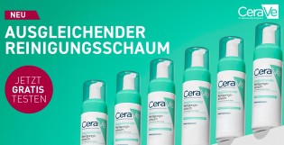Cerave: 300 Tester für Ausgleichender Reinigungsschaum gesucht