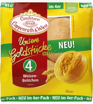 Conditorei Coppenrath & Wiese: Testesser für die Weizenbrötchen Goldstücke gesucht