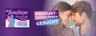 femibion: 250 Testprodukte für Sie und Ihn