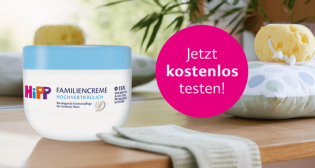 HiPP: 250 Tester der Familiencreme werden gesucht
