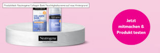 Neutrogena: werde 1 von 200 Testpersonen
