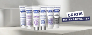 Oral-B: 600 Zahnpasta-Produkttester gesucht
