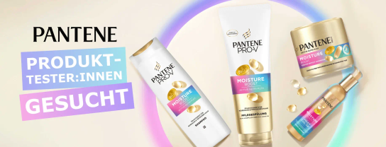 Pantene: 580 Pro-V Moisture Boost Tester werden gesucht