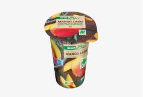 REWE: Bio Mango Lassi zum Testen