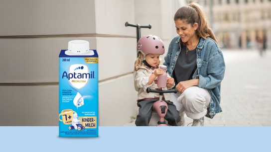Aptamil: 2290 Kindermilch-Testfamilien gesucht