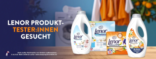 For me: 200 Lenor Waschmittel-tester gesucht