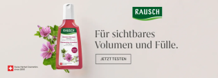 Rausch: 10 Volumen Haar-Shampoo Tester gesucht