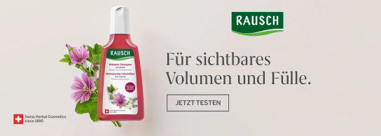 Rausch: 10 Volumen Haar-Shampoo Tester gesucht