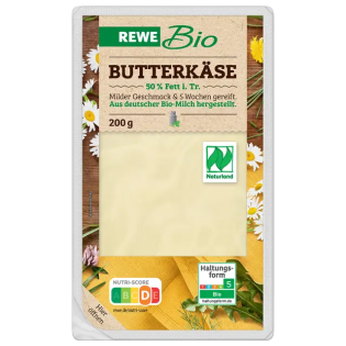REWE: Tester für Bio Butterkäse