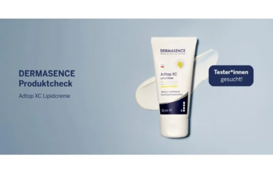 Dermasence: Adtop XC Lipidcreme sucht 180 Testpersonen
