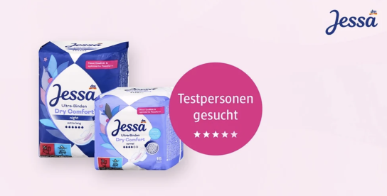 dm Drogerie: Testerinnen gesucht für Jessa Ultra-Binden