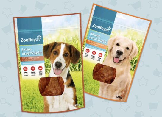 REWE: ZooRoyal Hunde Snack-Filets suchen Tester