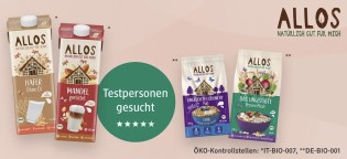 dm Drogerie: 500 Produkttester für ein Frühstück-Paket von Allos gesucht