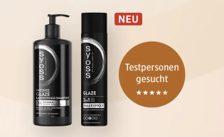 dm Drogerie: Syoss Glaze Serie sucht 200 Produkttester