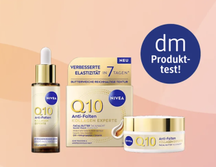 dm Drogerie: Testpersonen (Österreich) gesucht für NIVEA Q10