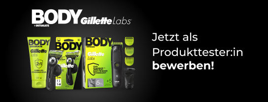 ForMe: Gillette Labs sucht 200 Rasierprodukttester