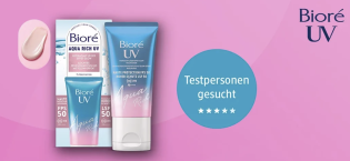 dm Drogerie: 500 Tester für Bioré Aqua Rich UV Leichtes Feuchtigkeitsfluid gesucht