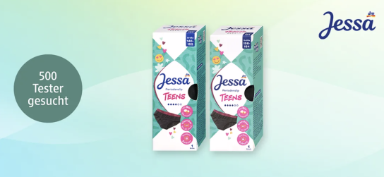 dm Drogerie: Jessa Periodenslip sucht Teens zum testen