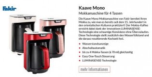 ALTERNATE: Fakir Kaave Mono Mokkamaschine - 36 Tester gesucht