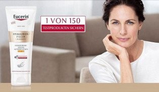 Eucerin: Hyaluron-Filler + Elasticity Handcreme gegen Altersflecken LSF 30 Eucerin: Hyaluron-Filler + Elasticity Handcreme gegen Altersflecken LSF 30