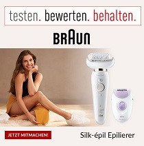 ALTERNATE: 15 Tester für verschiedene Braun Silk-épil Modelle gesucht ALTERNATE: 15 Tester für verschiedene Braun Silk-épil Modelle gesucht