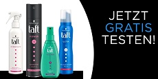 Schwarzkopf: 1000 Tester für Haarpflege-Sets von Taft gesucht