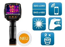 testo: Wärmebildkamera für Instandhaltung & Gebäudethermografie
