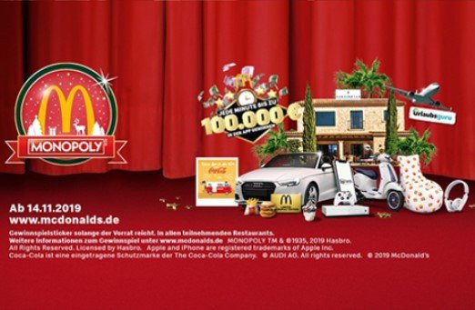 á… Mcdonalds Monopoly 2021 Seltene Sticker Wertvolle Strassen Einfachsparsam