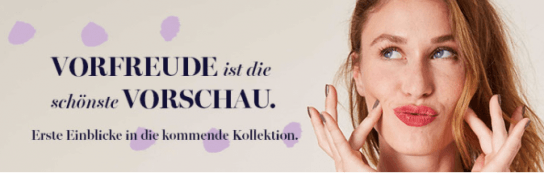 Das Stöbern im heine Onlineshop lohnt sich. Neben Einblicken in die kommende Kollektion werden dir...