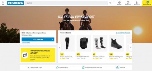 Decathlon - Über 100 Sportarten in einem Shop