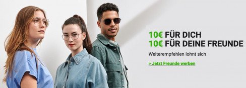 Mach dir und deinen Freunden eine Freude - 10 € Mister Spex Gutschein für euch