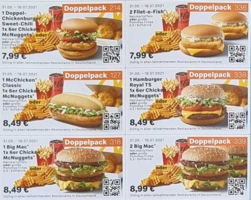 ᐅ Aktuelle McDonalds Gutscheine - Juni 2021 | EinfachSparsam