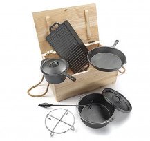 El Fuego AY 466 Dutch Oven Set, 7-teilig