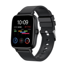 FontaFit Smartwatch CHAS, schwarz, mit SP02-Messung, Schlafüberwachung, Telefonfunktion, IP54