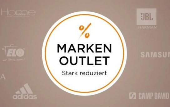 Hohe Rabatte im Outlet-Bereich