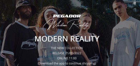 Die neue Kollektion von Pegador - MODERN REALITY - !Schnell sein lohnt sich - die...