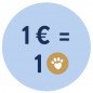 1 Punkt je 1 Euro Einkaufswert