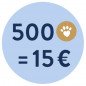 500 Punkte = 15 Euro Gutscheincode