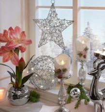 LED Rattan-Kugel